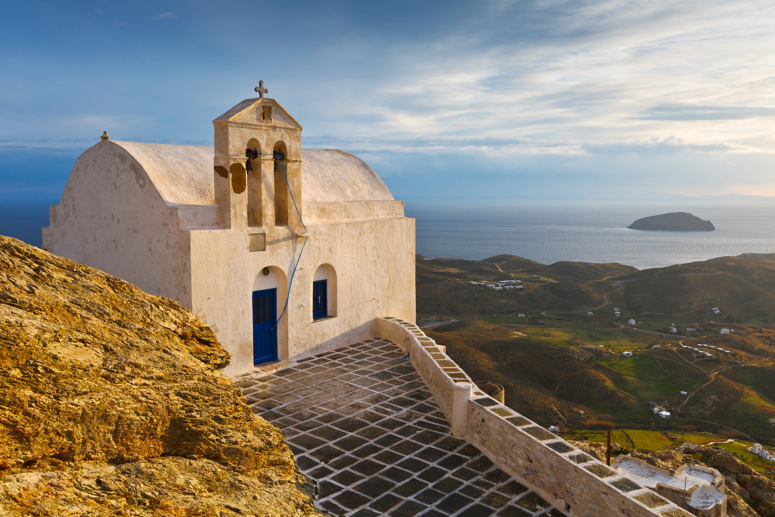Small,Church,In,Chora,,Serifos,Island.